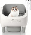 DuDuPet Mini F open self-cleaning cat litter tray